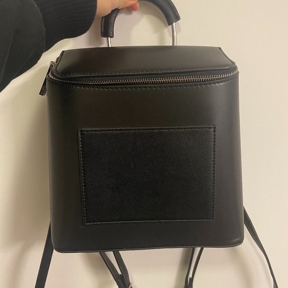 Aldo Bags Nwot Aldo Black Faux Leather Backpack Poshmark